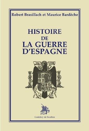 Couverture — Histoire de la guerre d’Espagne (1939)
