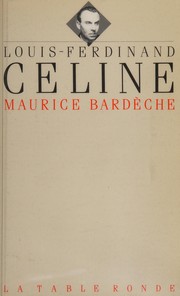Couverture — Louis-Ferdinand Céline (1986)