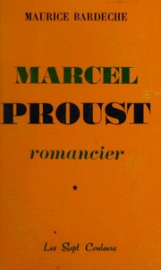 Couverture — Marcel Proust romancier (1971)